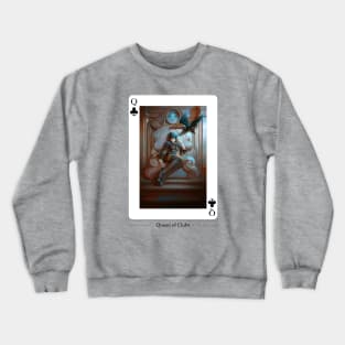 Queen of Clubs Crewneck Sweatshirt